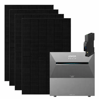 Produktbild von 1820W Balkonkraftwerke Anker Solarbank E2700 3 Pro mit smart meter und 1 BP2700 Erweiterungsbatterie