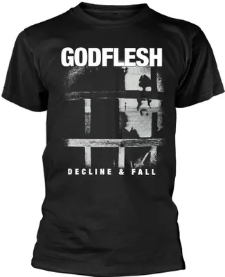 Image de Godflesh - "Decline & Fall" T-shirt pour homme/femme unie PH1282 (L) (Noir)