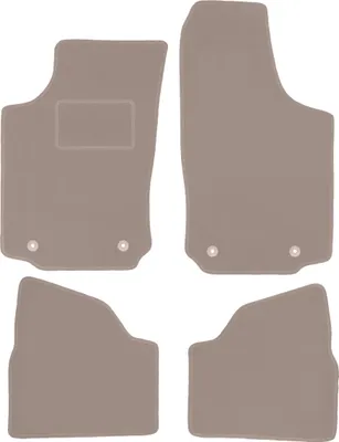 Produktbild von Velours-Autoteppiche für: Opel Corsa C Hatchback (2000-2006) Beige