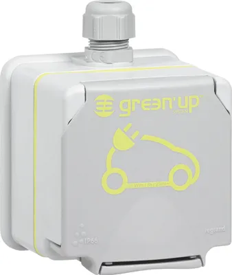 Image de Prise Legrand Green Up, AP, Plexo66, IP44/IK08, 1 pièce.