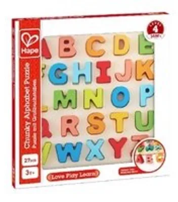 Produktbild von Puzzle mit Großbuchstaben / 27 Teile