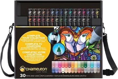 Produktbild von Chameleon Deluxe 30 Schattierungsmarker 30 Stück