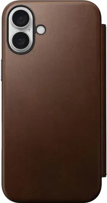 Zdjęcie produktu dla Nomad NM01681885, Folio, Apple, iPhone 16 Plus, 17 cm (6.7"), Brązowy