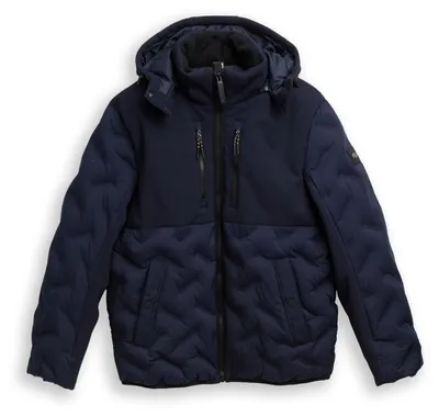 Produktbild von TOM TAILOR Herren Hybrid Puffer-Jacke mit Steppung