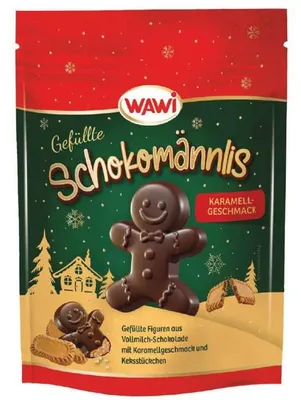 Produktbild von Wawi Schokomännlis Karamell 120g