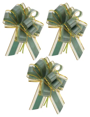 Productafbeelding van Decoratieve cadeauverpakking - 3 stuks - Voor decoratie - Groen