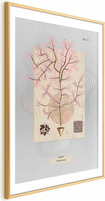 Produktbild von Posterpapier Poster - Mysterious Tree 21x30 cm Abstrakt b-A-0395-ao-a