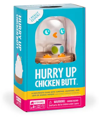 Obrázek produktu pro Exploding Kittens: Hurry Up Chicken Butt, hra pro 2-6 hráčů, věk 4+, dětská hra