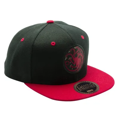 Produktbild von GAME OF THRONES - Snapback Cap - Black & Red - Targaryen