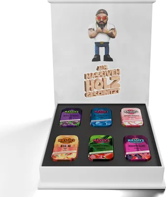 Produktbild von Massiv's Zahnstocher - Zahnstocher mit Geschmack – 6er Set in Geschenkbox - Limitierte Edition vol.1