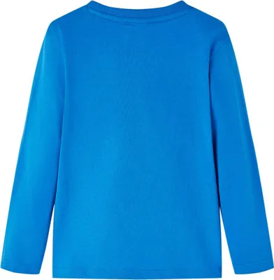 Produktbild von vidaXL Kinder-Langarmshirt Kobaltblau 116