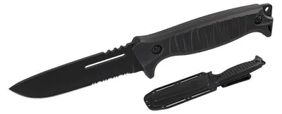 Obrázek produktu pro Nůž lovecký-outdoorový nerez 210 mm s pouzdrem 16234