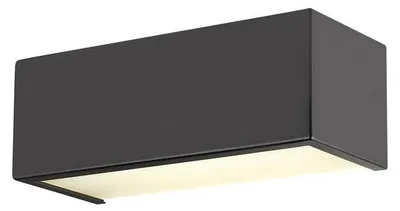 Obrázek produktu pro SLV CHROMBO, nástěnné svítidlo pro povrchovou montáž, čtvercové, 3000K, 8 W, FÁZE, 120°, černá 1008071