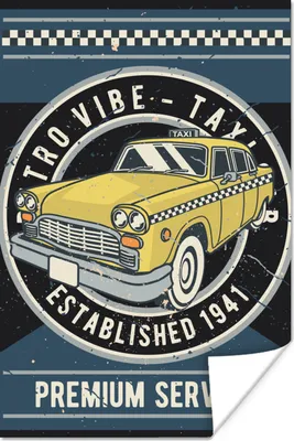 Produktbild von MuchoWow® Poster Oldtimer - Oldtimer - Auto 60x90 cm - Wanddekoration