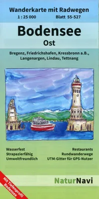 Produktbild von Bodensee Ost 1 : 25 000