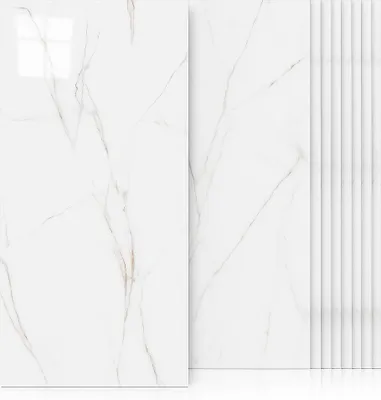 Obrázok produktu pre SAMOLEPIACE PVC DLAŽDICE, ODOLNÉ, VODOVZDORNÉ, IMITÁCIA MÁRMORU, 10 KS, 1,8 m²