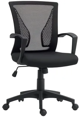 Image de Chaise de bureau – Chaise de travail – Chaise pivotante – Chaise en mesh – Chaise de travail ergonomique avec dossier respirant