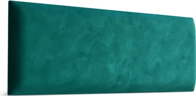 Obrázek produktu pro Muralo Čalounický panel WANDPOLSTER polštář na zeď čelo postele nástěnný panel Magic Velvet tyrkysová 2220 90cm x 30cm