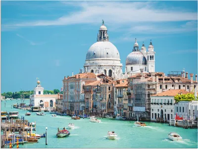 Produktbild von ARTland Wandbild Alu für Innen & Outdoor Venedig Größe: 120x90 cm
