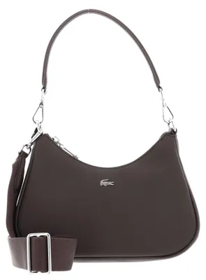 Produktbild von LACOSTE Umhängetasche Schultertasche Daily City Hobo Bag Dark Brown dunkelbraun