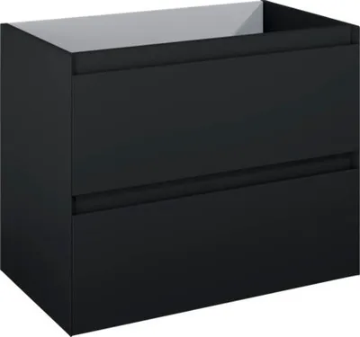 Obrázok produktu pre Kúpeľňová skrinka pod umývadlo Jungborn DECEM čierna 800 x 635 x 458 mm 168147
