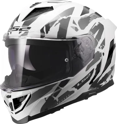 Obrázek produktu pro LS2 FF818 Storm III Kaos helma, bílá/šedá, L (59/60)