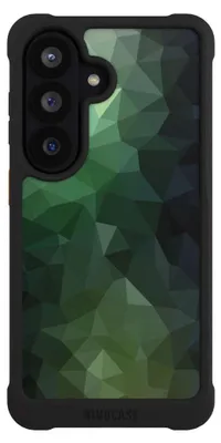 Produktbild von NIVOCASE Hülle für Samsung Galaxy S26  Stoßfeste Handyhülle NIVOmax Case Schwarz Geometric Mosaik Tarnmuster