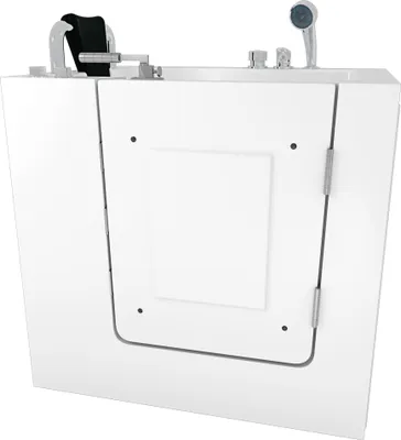 Produktbild von Senioren Sitzbadewanne Sitzwanne Badewanne mit Tür S02-C-L 100x78 cm