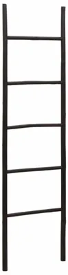 Produktbild von vidaXL Deckenleiter Schwarz 50 x 190 cm Bambus