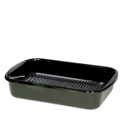 Immagine prodotto di Padella Riess quadrata con base waffle 35/23/7,5 cm Padella da forno