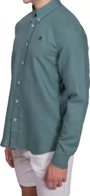 Image de TIMBERLAND - Chemise en lin boutonnée pour homme  - Taille M