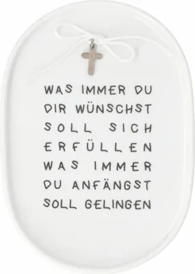 Produktbild von Teller klein "Was immer du dir wünscht"