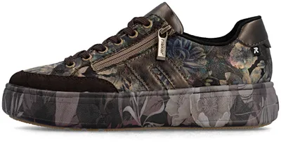 Produktbild von Rieker M7711 Halbschuhe Nougat/Schwarz-Pastell/Antik Größe EU 40