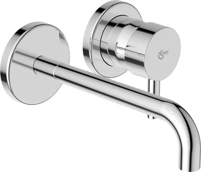 Produktbild von Ideal Standard Wand-Waschtischarmatur Ceraline Unterputz, Ausladung 180mm A6938AA Chrom