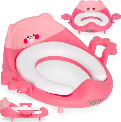 Immagine prodotto di Coprigranito per bambini con maniglie e morbido cuscino rosa ECOTOYS
