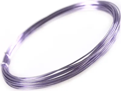 Aluminiumdraht, 1 mm purple