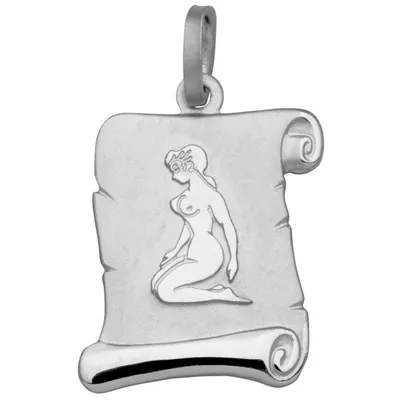 Produktbild von Basic Silber SZ209 Damen Anhänger Sternzeichen Jungfrau Silber