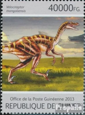 Produktbild von Briefmarken Guinea 2013 Mi 9728 (kompl. Ausgabe) postfrisch Dinosaurier (Velociraptor mongoliensis)