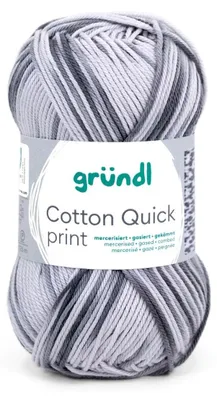 Produktbild von Gründl Baumwolle quick print,50g/125m,100% Baumwolle,Farbverlauf 194
