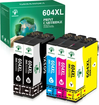 Produktbild von 5x 604 Druckerpatronen für Epson 604XL XP 2200 2205 3200 3205 4200 4205 WF2910 2930 2935 2950 Multipack
