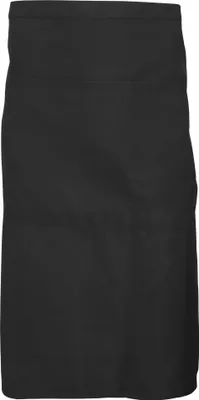 Produktbild von Dennys Erwachsene Unisex Catering Schürze mit Taschen BC3472 (Einheitsgröße) (Schwarz)