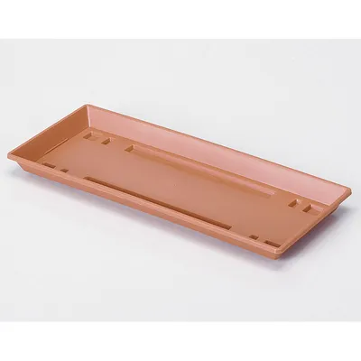 Produktbild von Blumenkasten Untersetzer geli Standard Kunststoff 98 x 15 x 2,5 cm terracotta