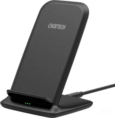 Obrázok produktu pre Choetech bezdrôtový nabíjací stojan T555-F 15 W (čierny)