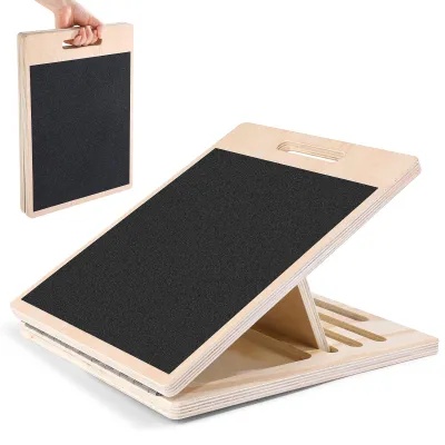 Produktbild von Wadendehner aus Holz Slant Board Schrägbrett Wadentrainer Wadenstrecker Schrägbrett für Alle Altersgruppen
