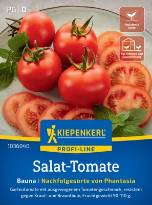 Produktbild von Kiepenkerl Salat-Tomatensamen Bauna F1 Solanum lycopersicum 6 Pflanzen