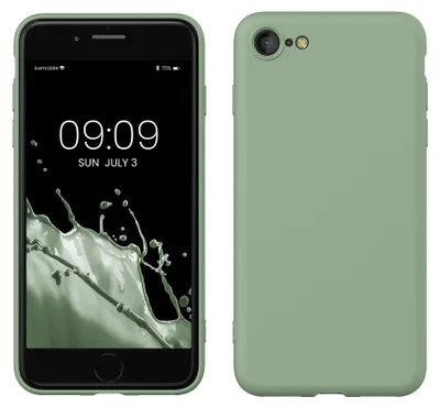 Produktbild von kwmobile Handyhülle für iPhone SE 2022 Hülle / iPhone SE 2020 / iPhone 8 / iPhone 7, für iPhone SE Hülle - Schutzhülle für kabelloses Laden - Case in