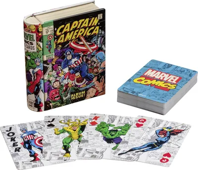 Obrázek produktu pro Hrací karty Marvel - Comic Book