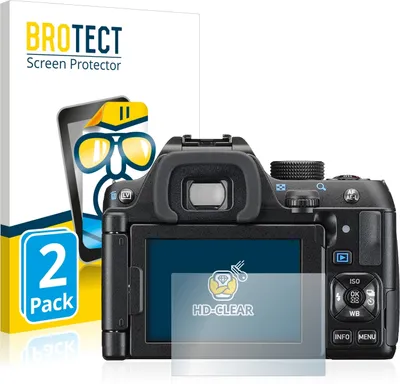 Produktbild von 2x Für Pentax K-70 Schutzfolie BROTECT Displayschutz Display Schutz Folie Klar Transparent
