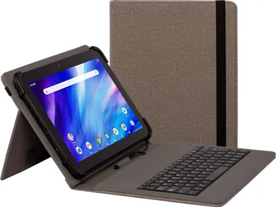 Produktbild von Nilox NXFU004, Holster, Jede Marke, FUNDA TECLADO USB DE 9,7" A 10.5" BEIGE, 26,7 cm (10.5")