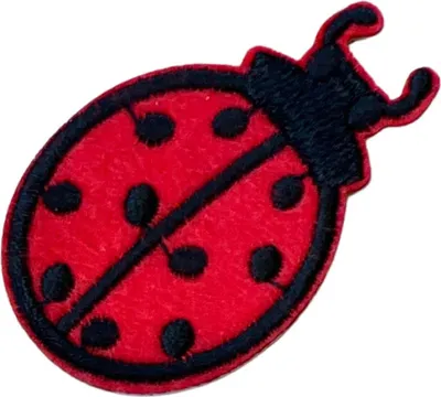 Produktbild von Marienkäfer-Emblem-Aufnäher zum Aufbügeln